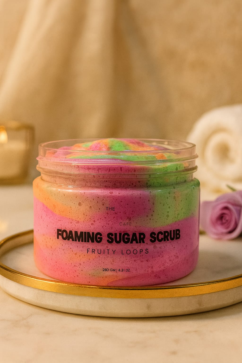 Fruity Loops-Foaming Sugar Scrub
