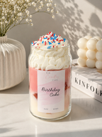 Birthday Cake Tumbler Candle