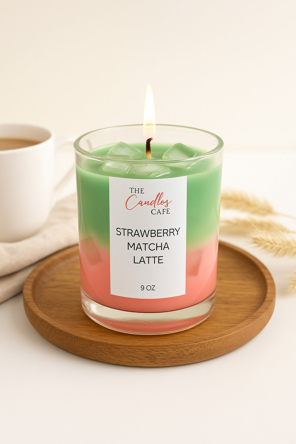 Strawberry Matcha Latte