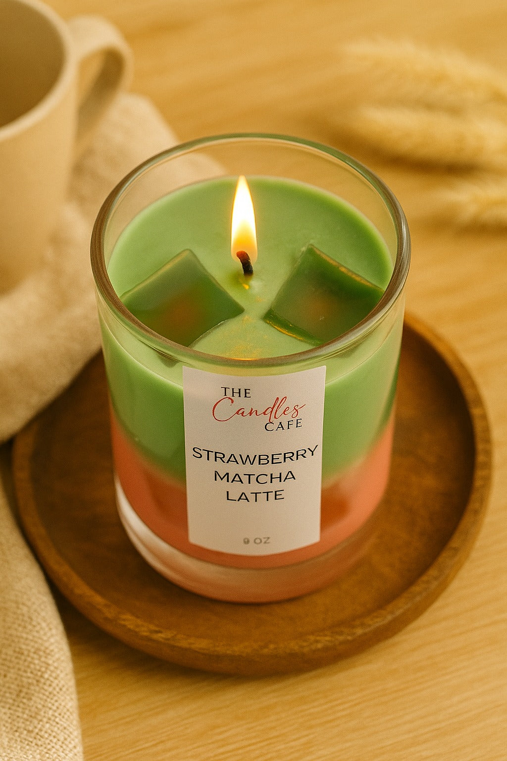 Strawberry Matcha Latte