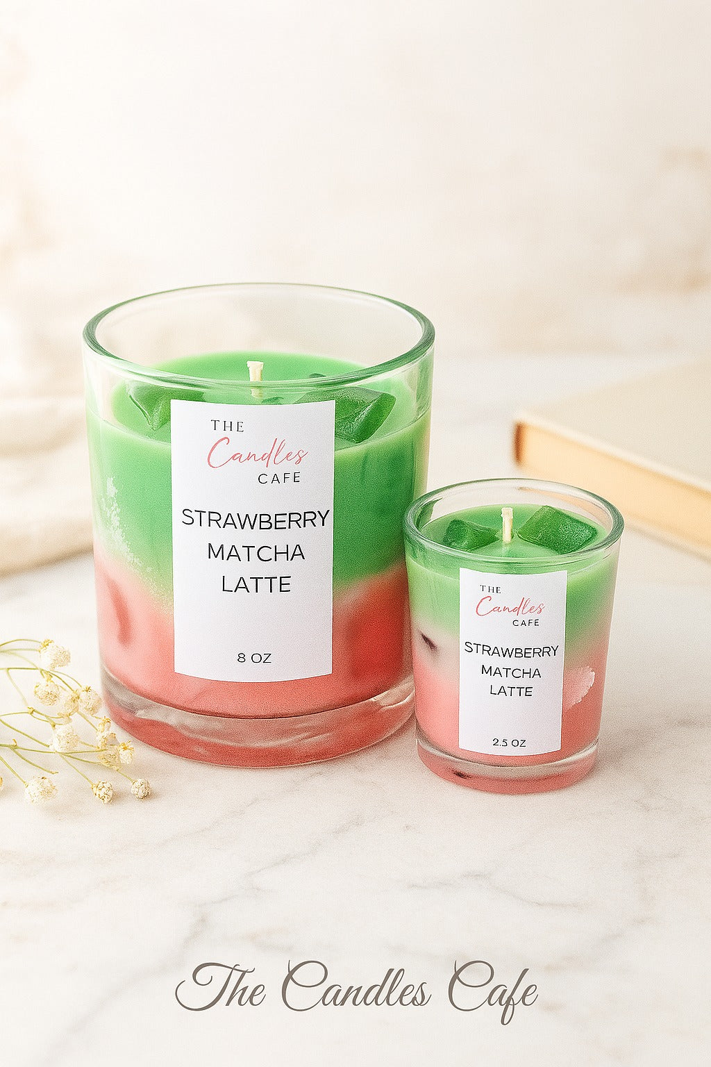 Strawberry Matcha Latte