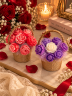 Blooming Candle Bouquet 🌸