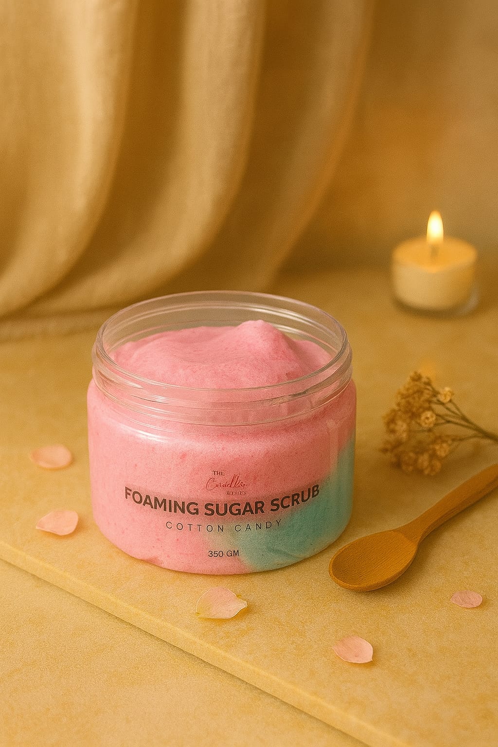 Cotton Candy Foaming Sugar Scrub